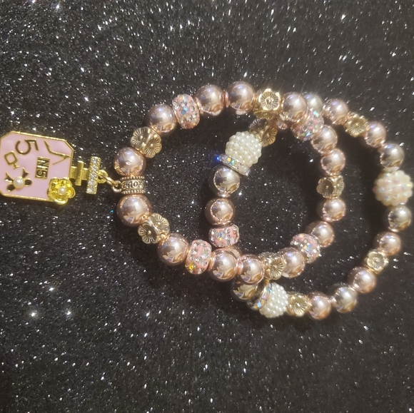 GORGEOUS DOUBLE-BRACELETS JUST IN TIME FOR MOM! ONE-OF-A-KIND!! - Picture 6 of 16